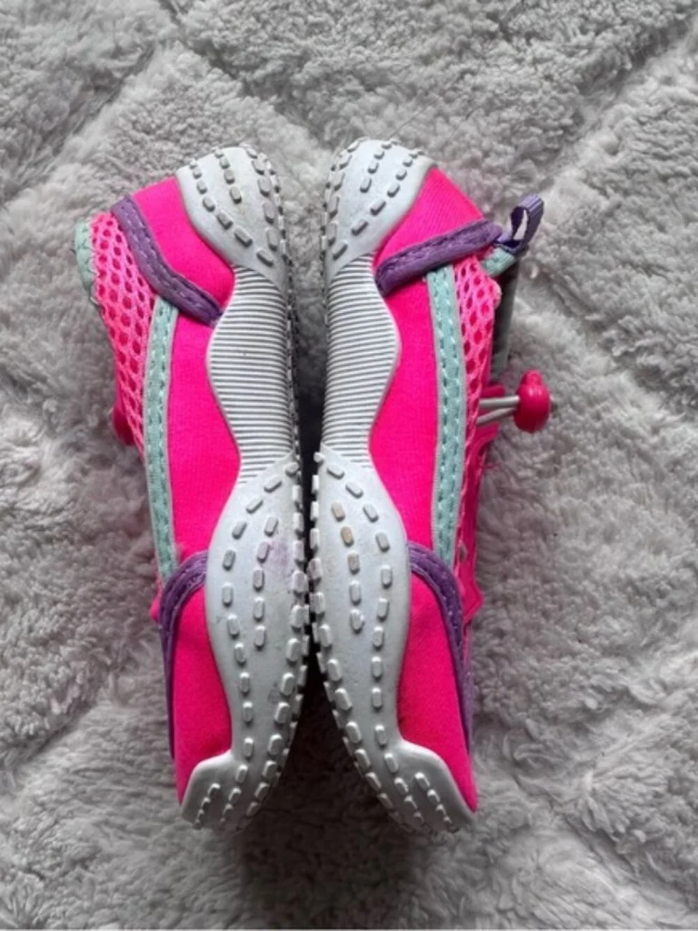 Wonder Nation | Pink Toddler Girls Water Shoes | Size 5/6